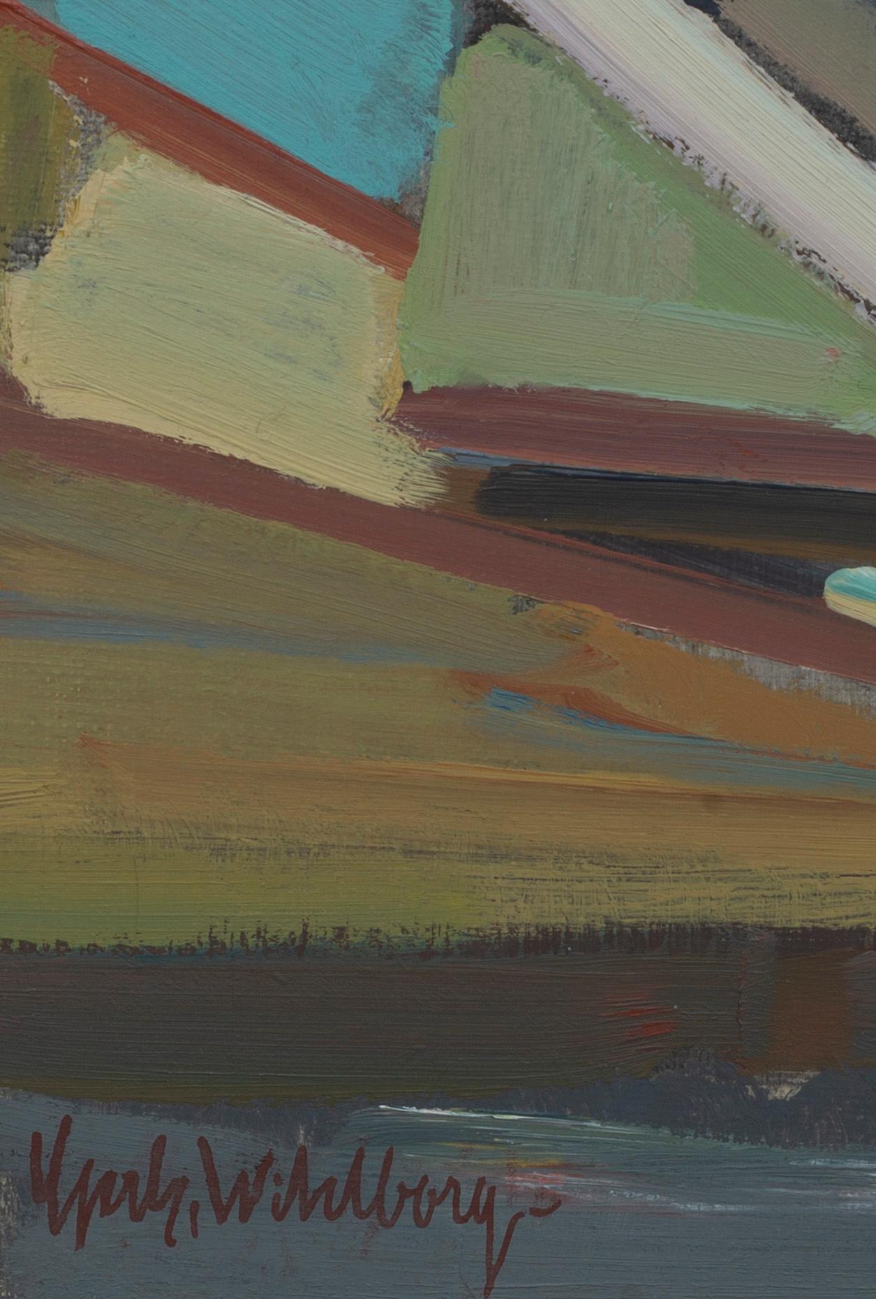 GERHARD WIHLBORG, oil on canvas signed.
