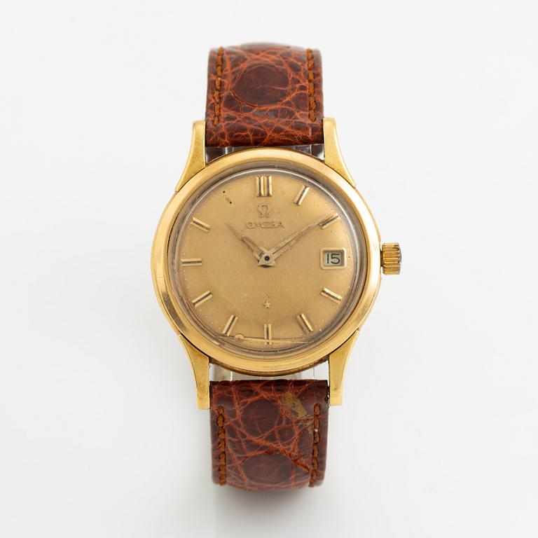 Omega, Constellation, Calendar, wristwatch, 35 mm.