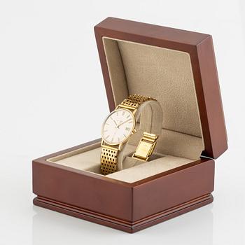 Eterna, Q, wristwatch, 33,5 mm.