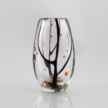 Vicke Lindstrand, a 'Höst (Autumn)' vase, Kosta, 1950's-60's.