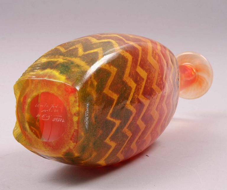 VAS, glas, Kjell Engman, Kosta Boda.