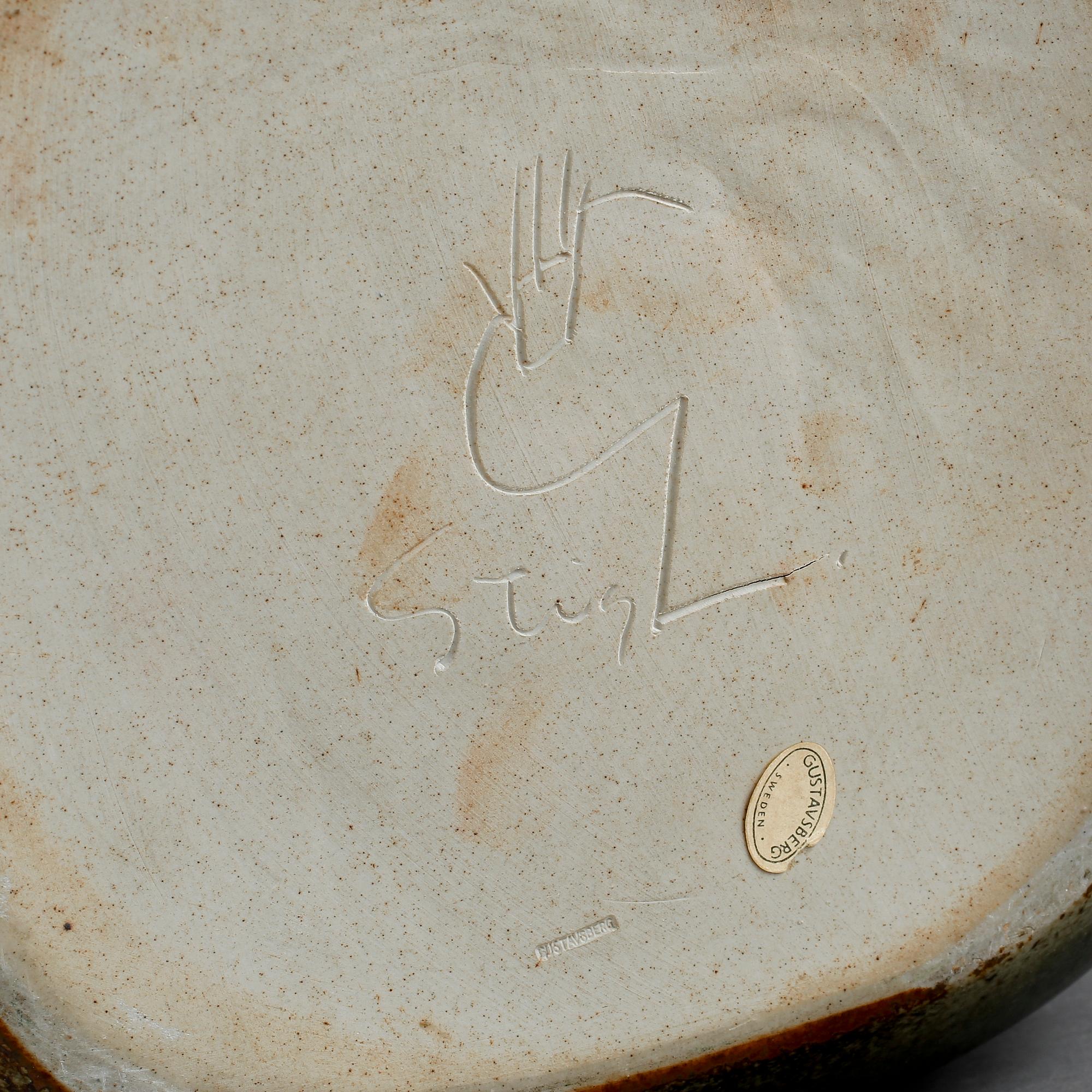 YTTERFODER, stengods, Stig Lindberg, Gustavsberg.