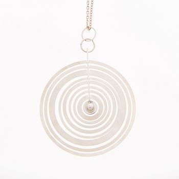 TAPIO WIRKKALA, TAPIO WIRKKALA, HÄNGE, "Silvermåne", silver. Kultakeskus 1971.