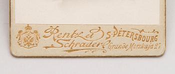 An early 20th Century Russian portrait photograph of Henrik Wigström.