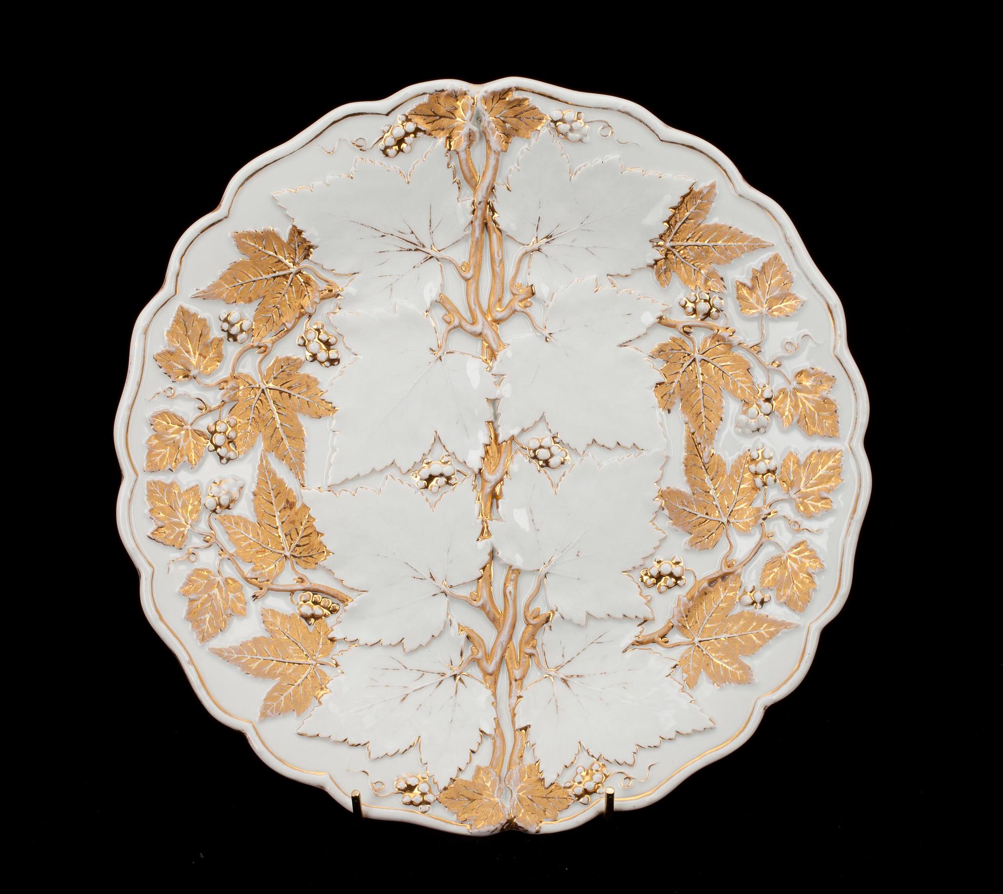 FAT, porslin, Meissen liknande märke, 1900-talets början.