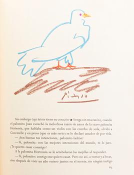 BOK, "Gavilla de fabulas sin amor" Camilo Jose Cela, Illustrerad av Picasso.
