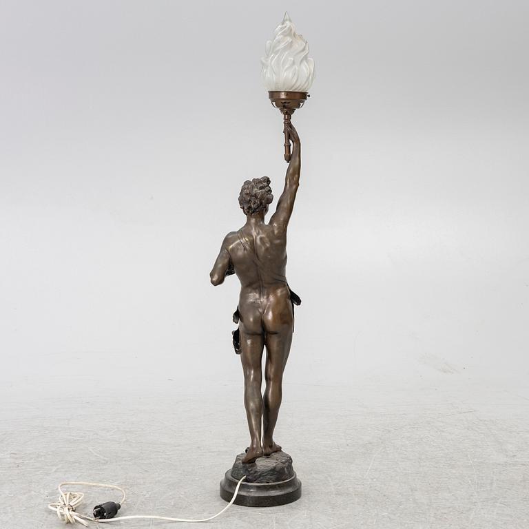 Golvlampa, tidigt 1900-tal.