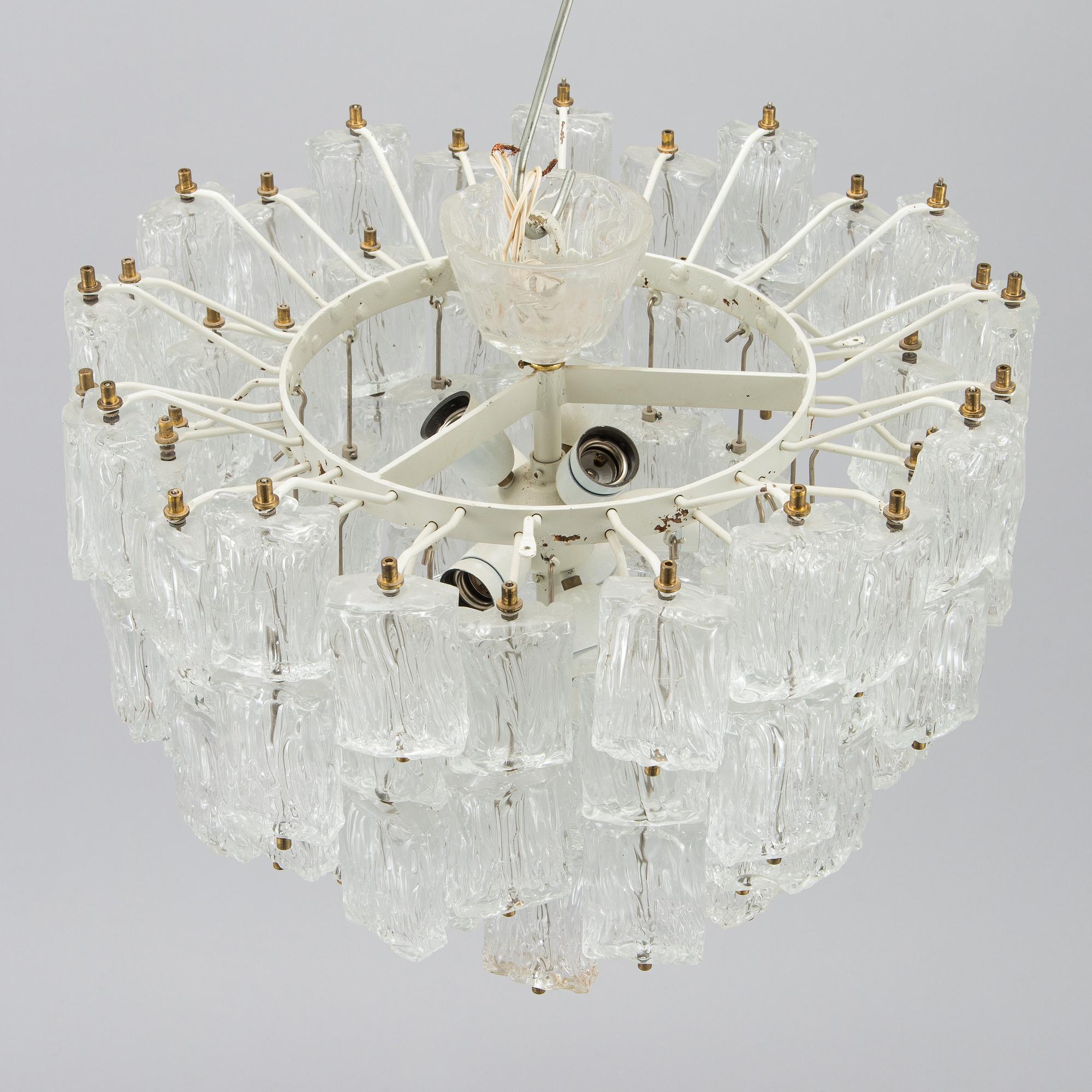 Taklampa, Murano, 1960/1970-tal.