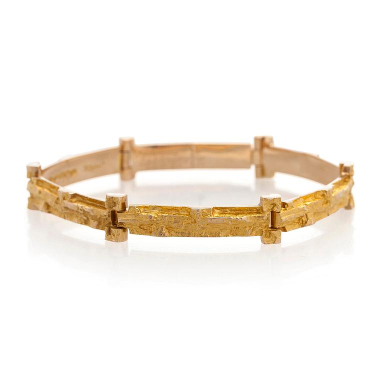 Björn Weckström, armband, "Tundra", 14K guld.