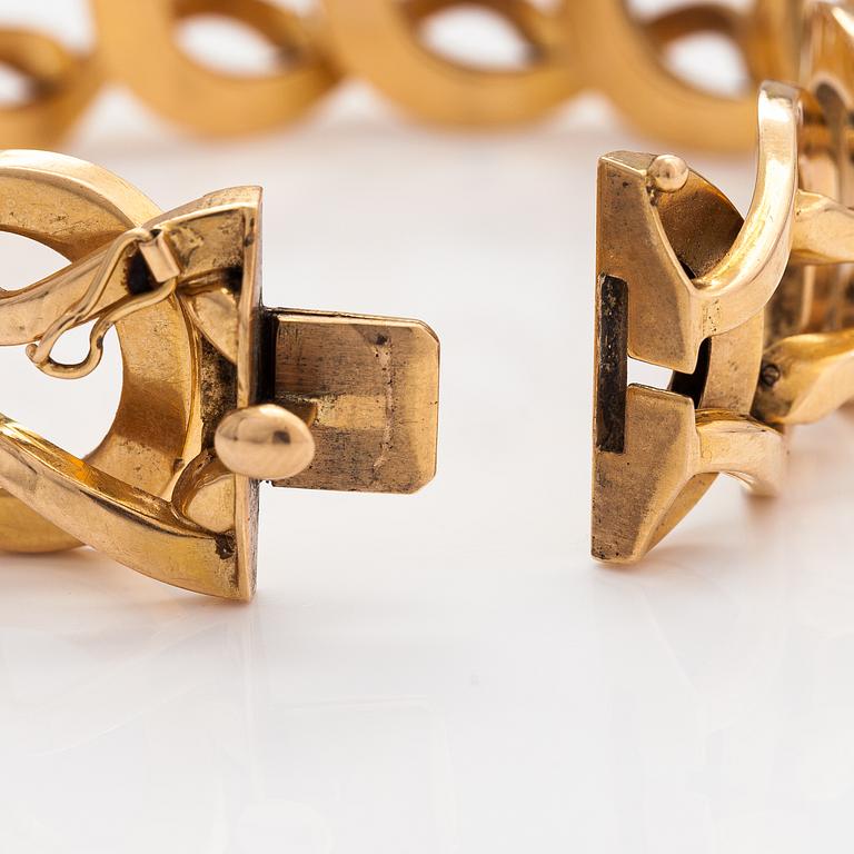 Brevettato, Armband, 18K guld. Vicenza, Italien.