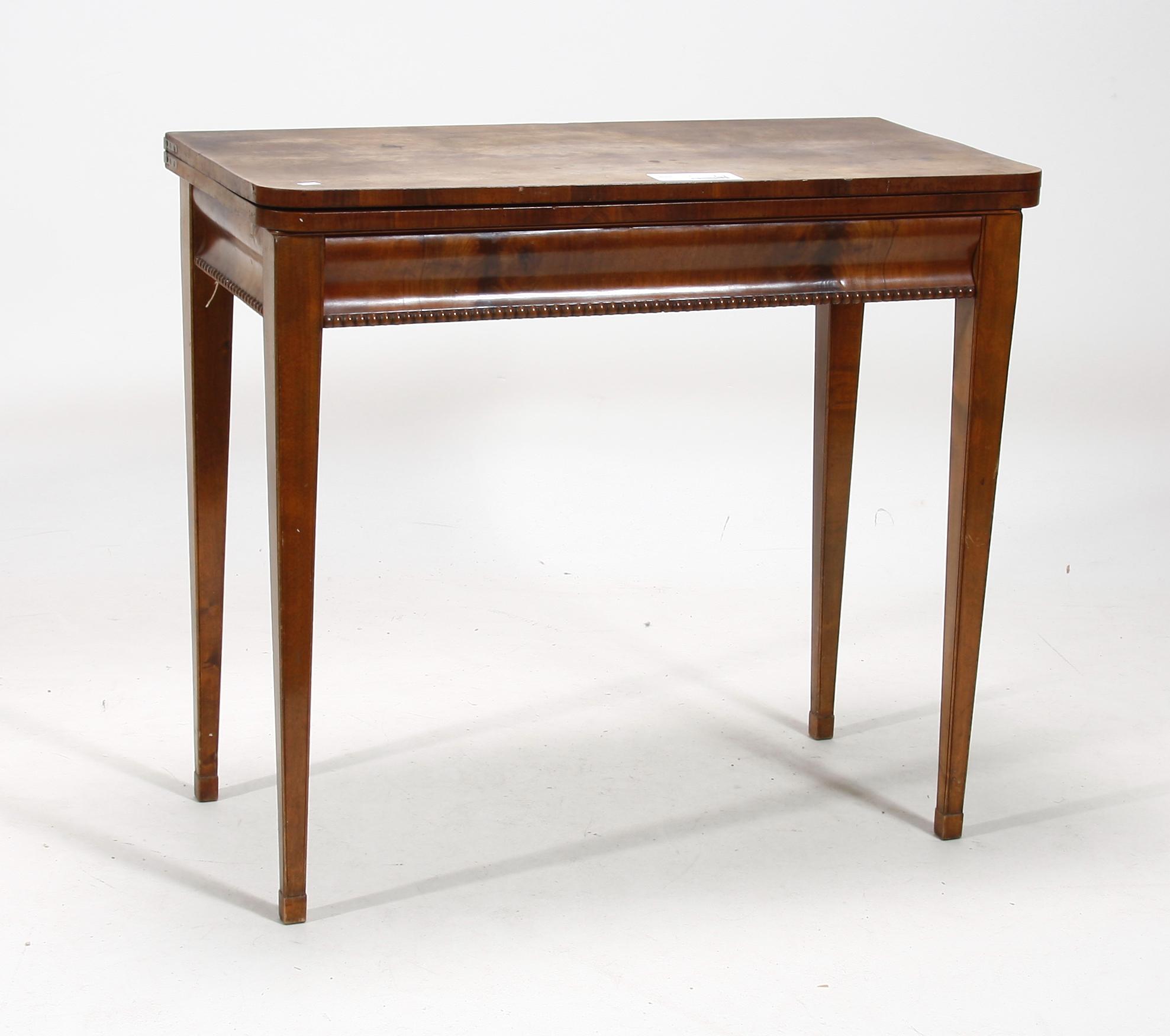 SPELBORD, senempire, 1800-talets mitt.