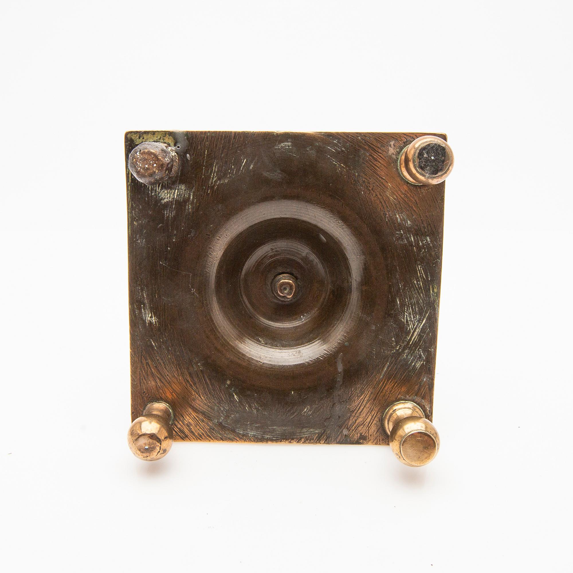 Candle holder, Baroque, 17th/18th century.