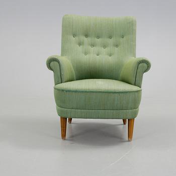 FÅTÖLJ, "Hemmakväll", Carl Malmsten, 1900-talets andra hälft.