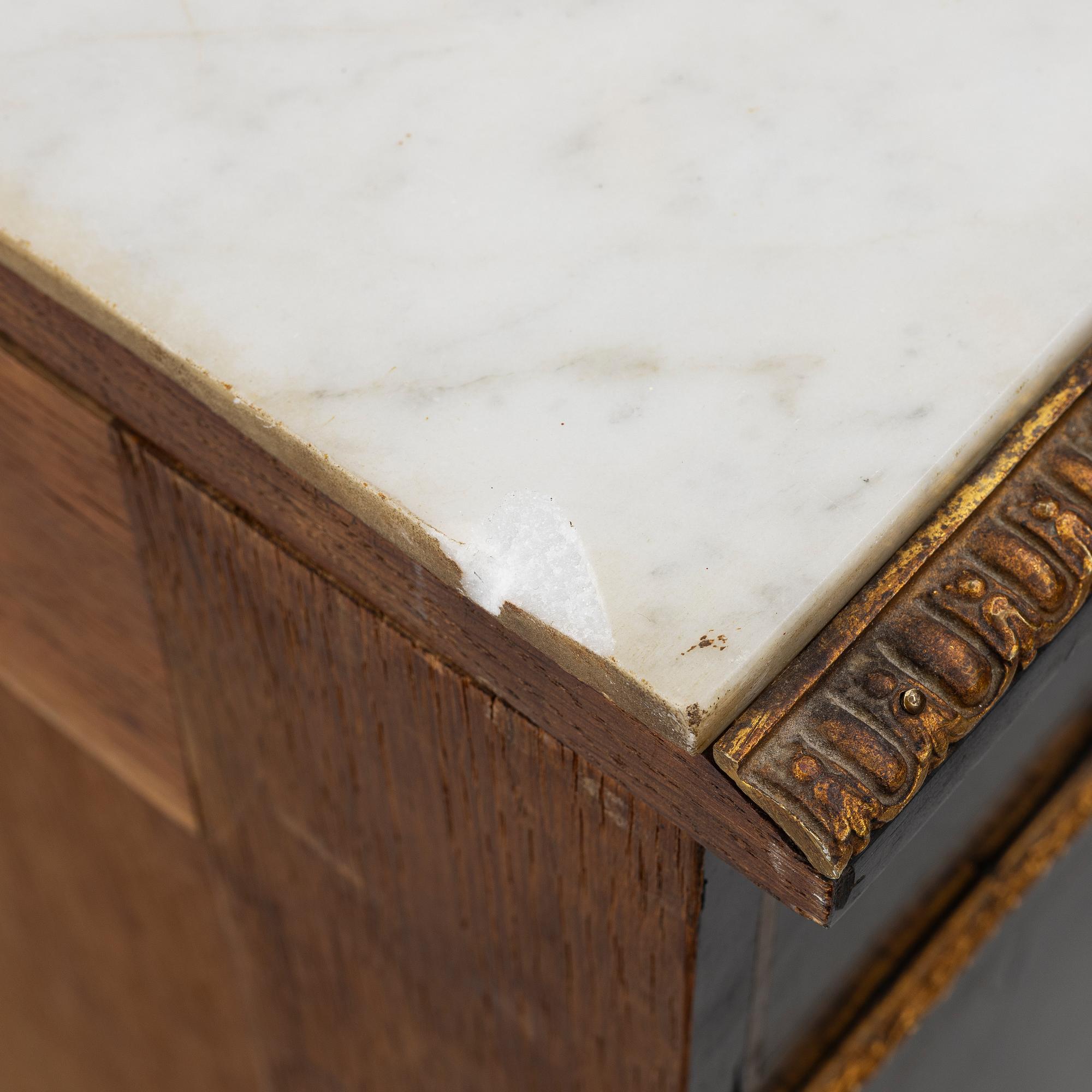 Cabinet, Boulle style, probably France, early 20th century.