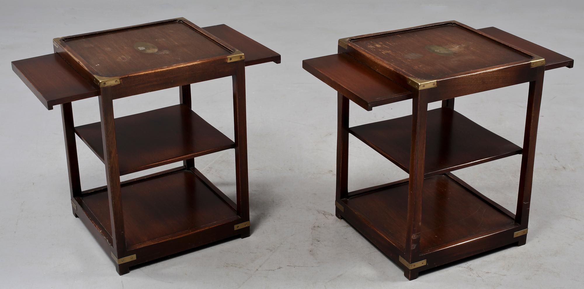 LAMPBORD, ett par, England, 1900-talets andra hälft.