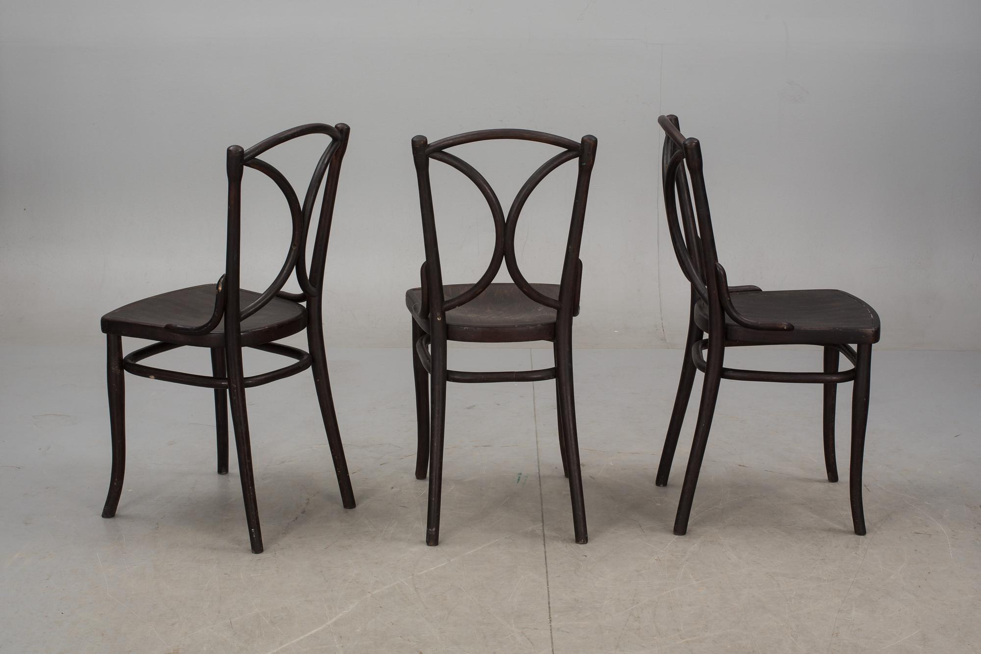 STOLAR, 4 st. Thonet, 1900-tal.