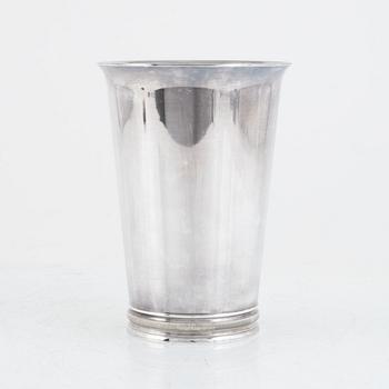 A Swedish Silver Beaker, mark of GAB, Stockholm 1936.