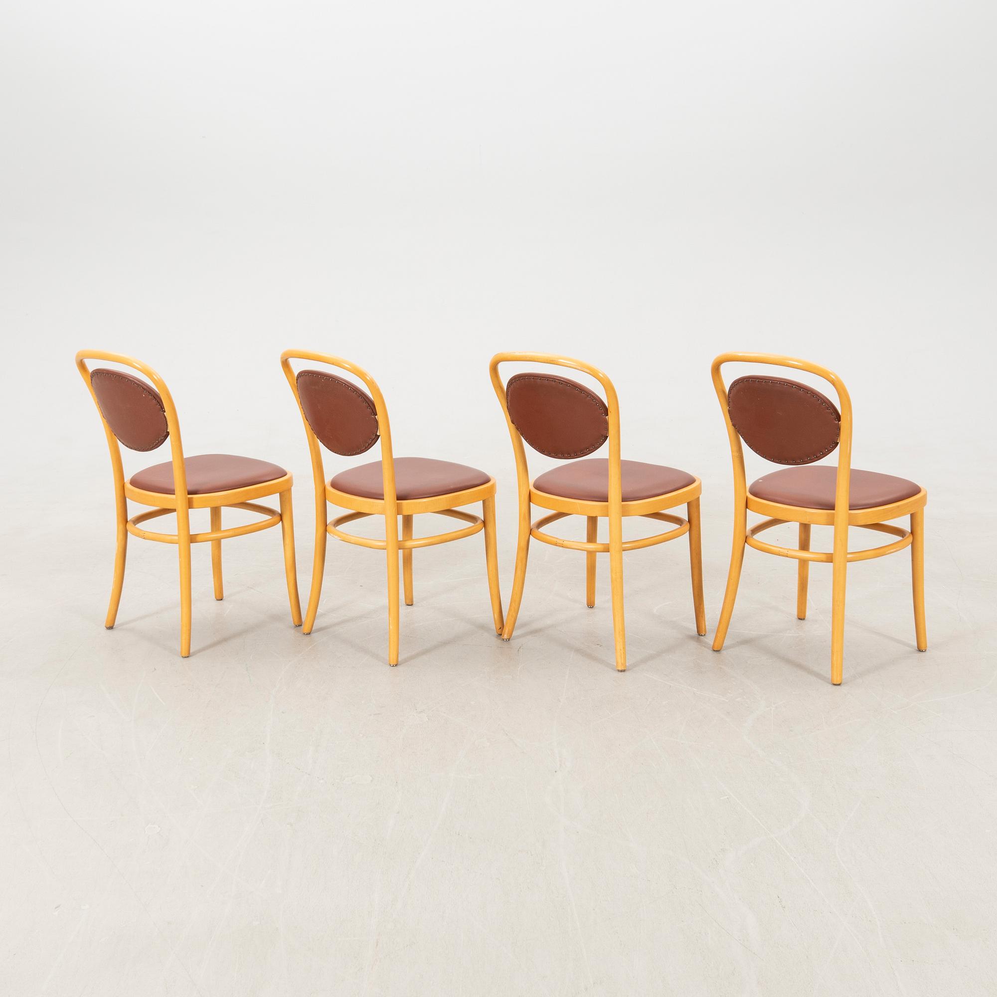 Chairs 4 pcs Gemla furniture 1980s.