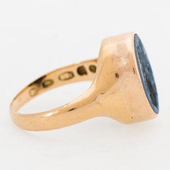 A SIGNET RING, Grotenfelt, 18K gold. 1924.