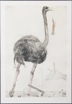 PG Thelander, "Europeiska strutsar VI".