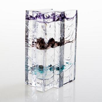 HELENA TYNELL, a sculpture signed Riihimäen Lasi Oy.