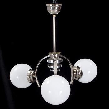 TAKLAMPA, art deco, 1930-tal.