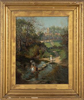 Ralph Hedley, oil on canvas, signed and dated.