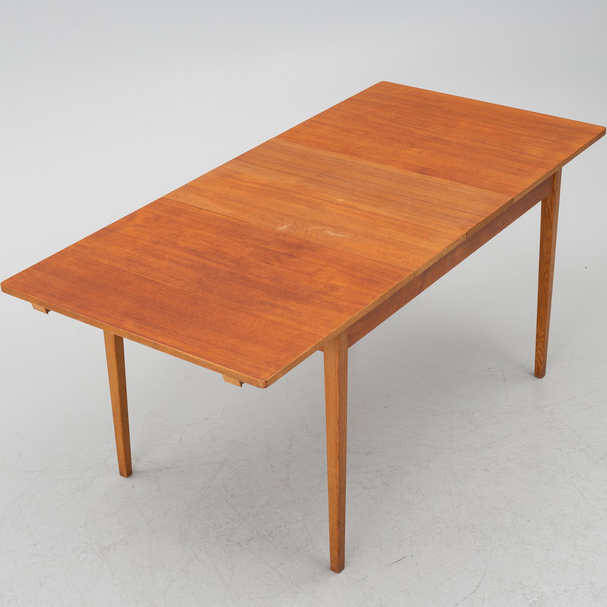 Matbord, 1960-tal.