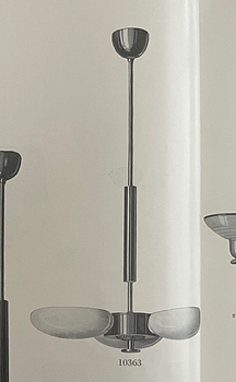 Harald Notini, taklampa, modell "10363", Arvid Böhlmarks Lampfabrik, Stockholm, 1930-tal.