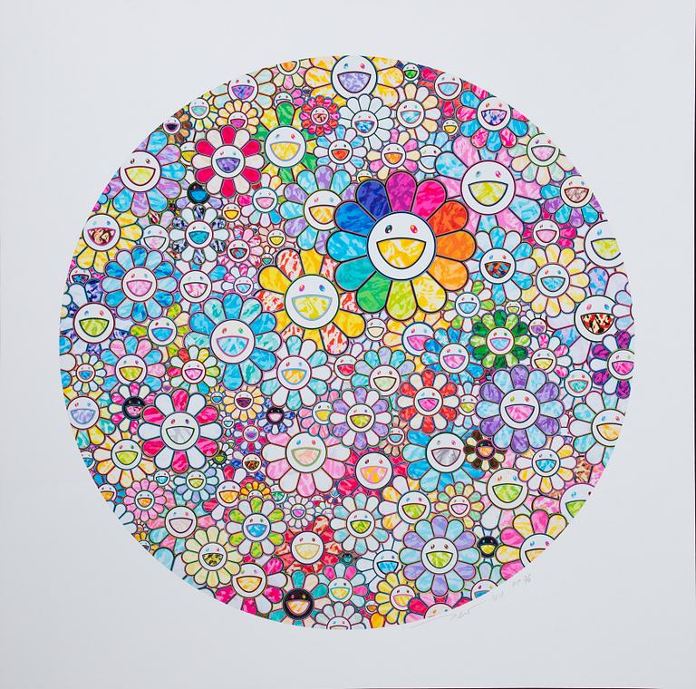 Takashi Murakami, "Thank you for the wonderful destiny".