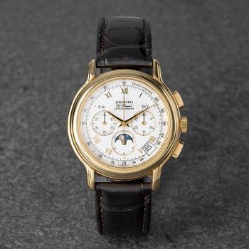 1069. Zenith, El Primero, ChronoMaster, "Triple Calendar Moonphase", kronograf, ca 2002.