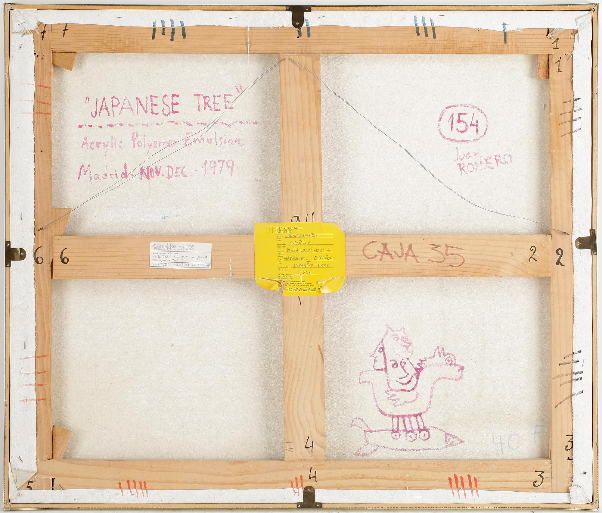 JUAN ROMERO, akryl på duk, signerad och daterad 1979.