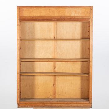 a roll top cabinet, mid 20th century.