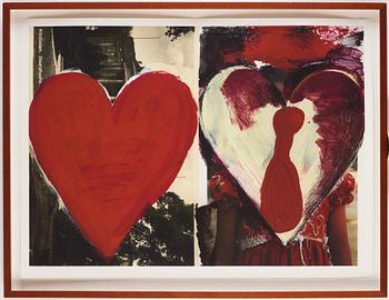 Jim Dine, "Wiesbaden", ur "Hearts from Nikolaistrasse".
