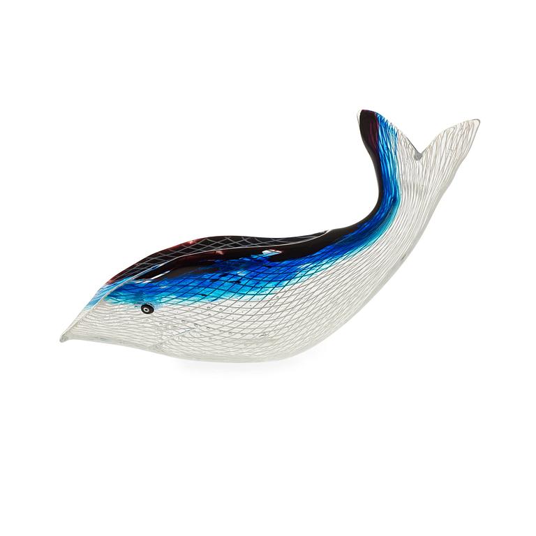 A Dino Martens glass bowl, Aureliano Toso, Italy, 1950's.