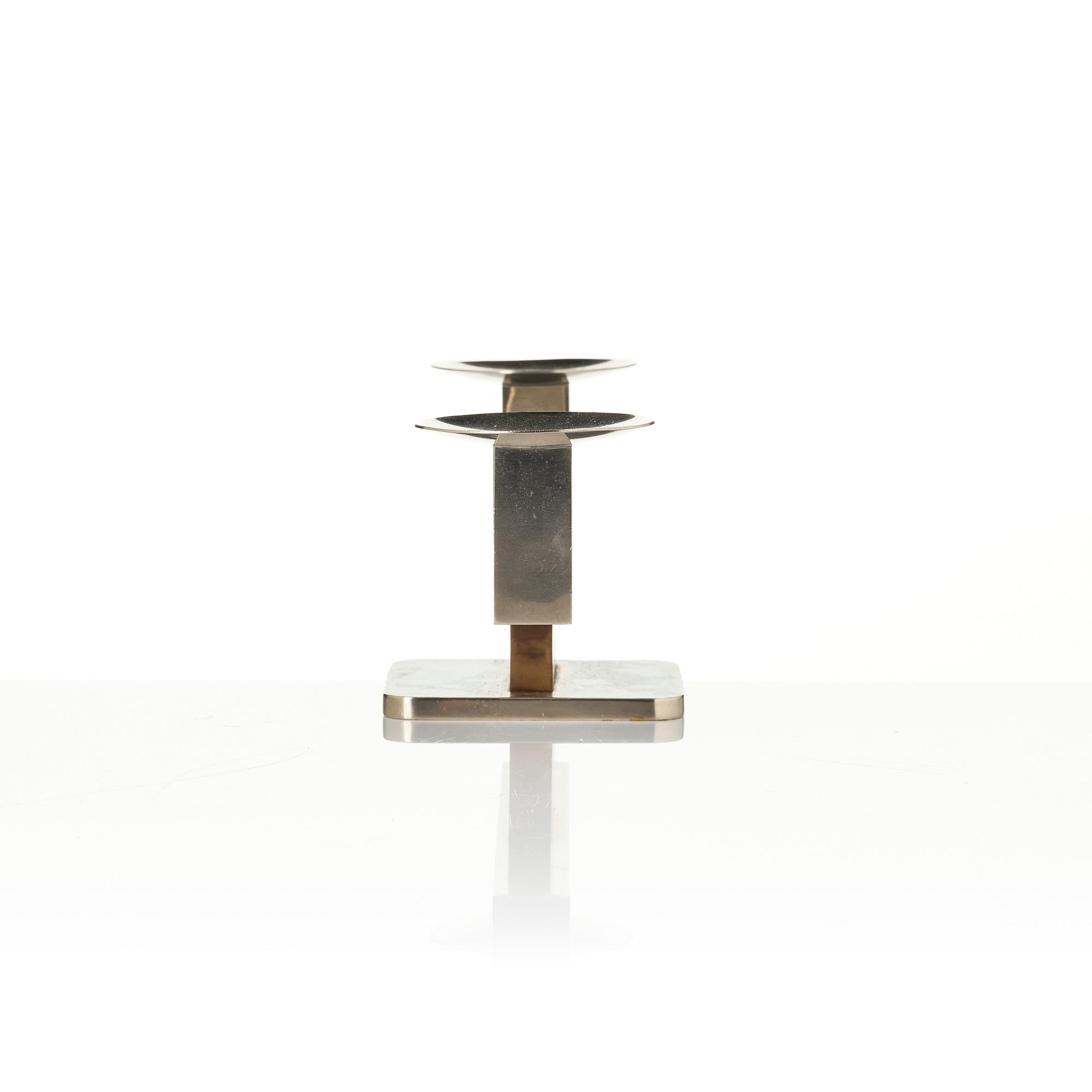 Carl-Einar Borgström, candelabra, Ystad-Metall, 1930s.
