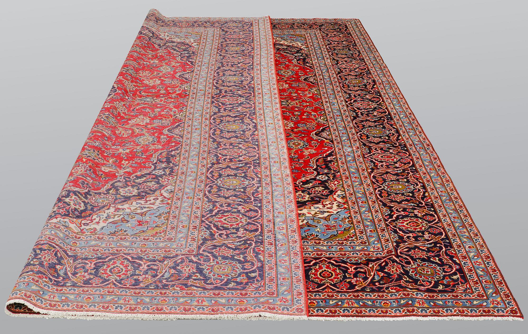 Matto, Kashan, ca 385 x 300 cm.