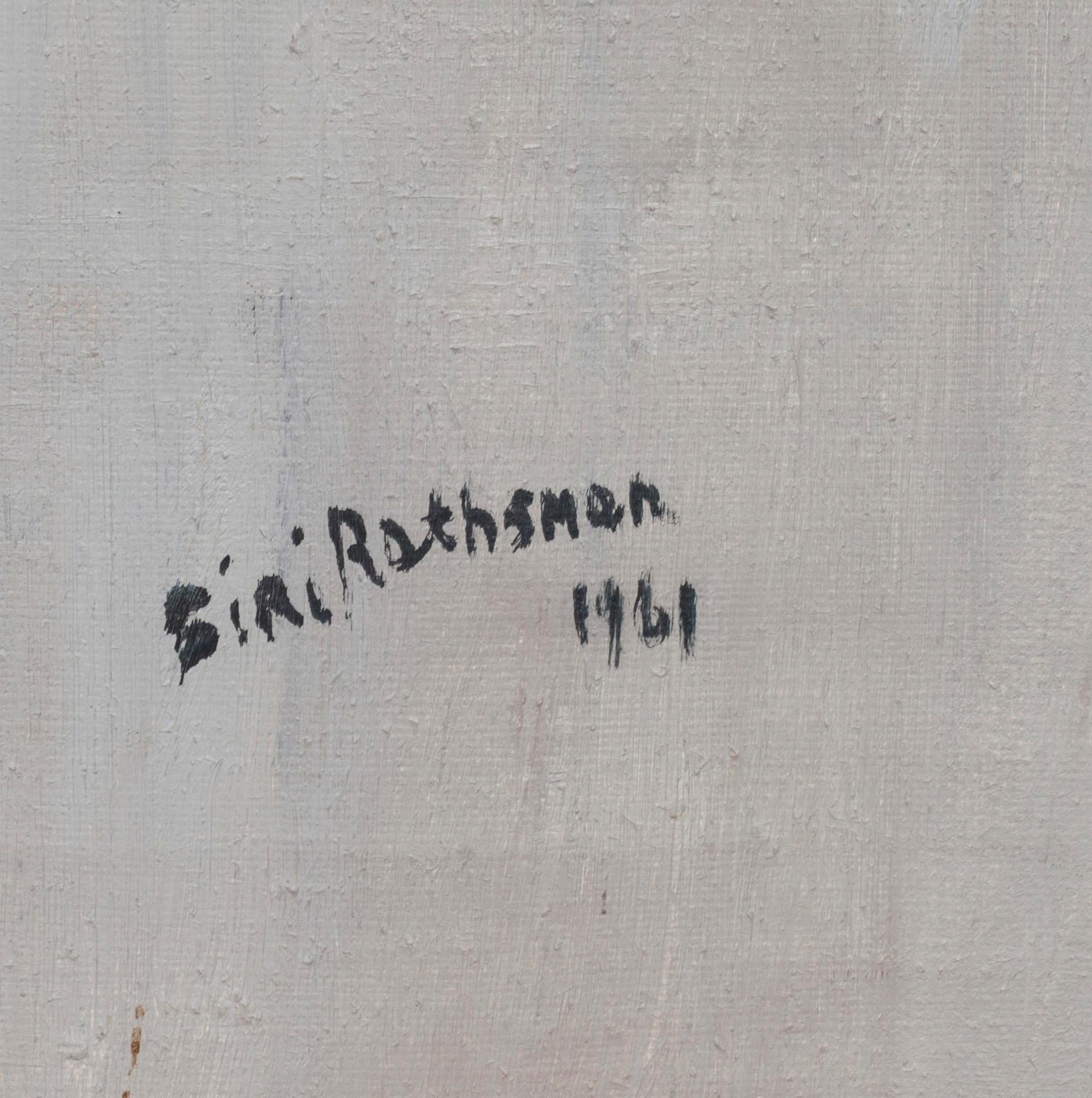 SIRI RATHSMAN, olja på duk, signerad och daterad 1961.