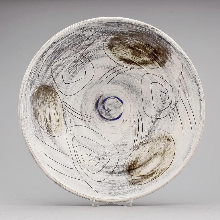 SKÅLFAT, keramik. Elisabet Svensson. Signerad och daterad -87.