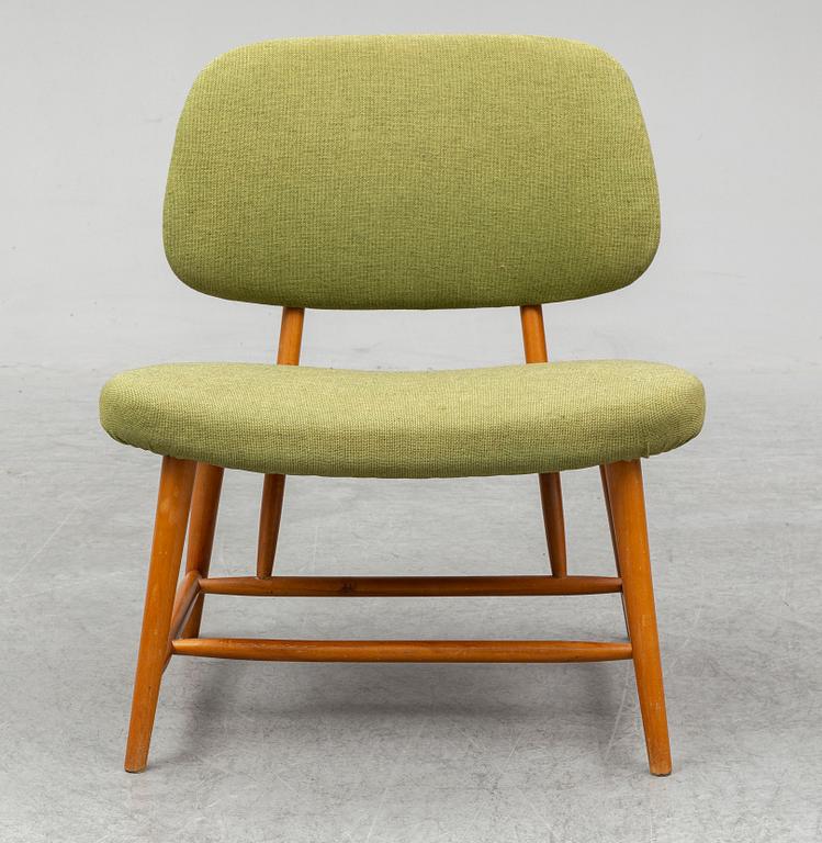 ALF SVENSSON, a 'TeVe' easy chair. Studio, Bra Bohag, Ljungs Industrier AB, 1950s.