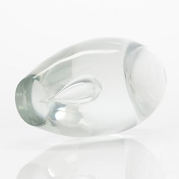 Timo Sarpaneva, a 'Teardrop' sculpture, model 3575, signed Timo Sarpaneva Iittala -55.