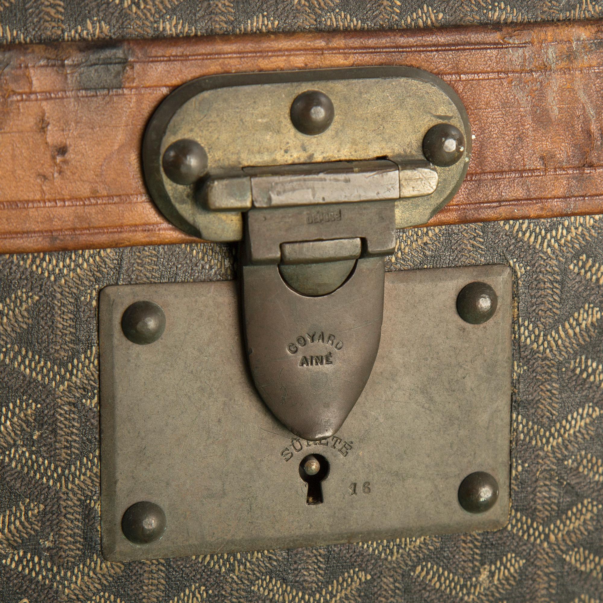 KOFFERT, GOYARD, tidigt 1900-tal.