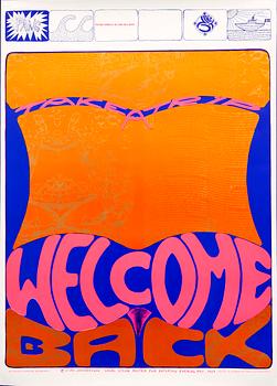Sture Johannesson, poster, printed by Permild & Rosengren, Denmark, 1967.