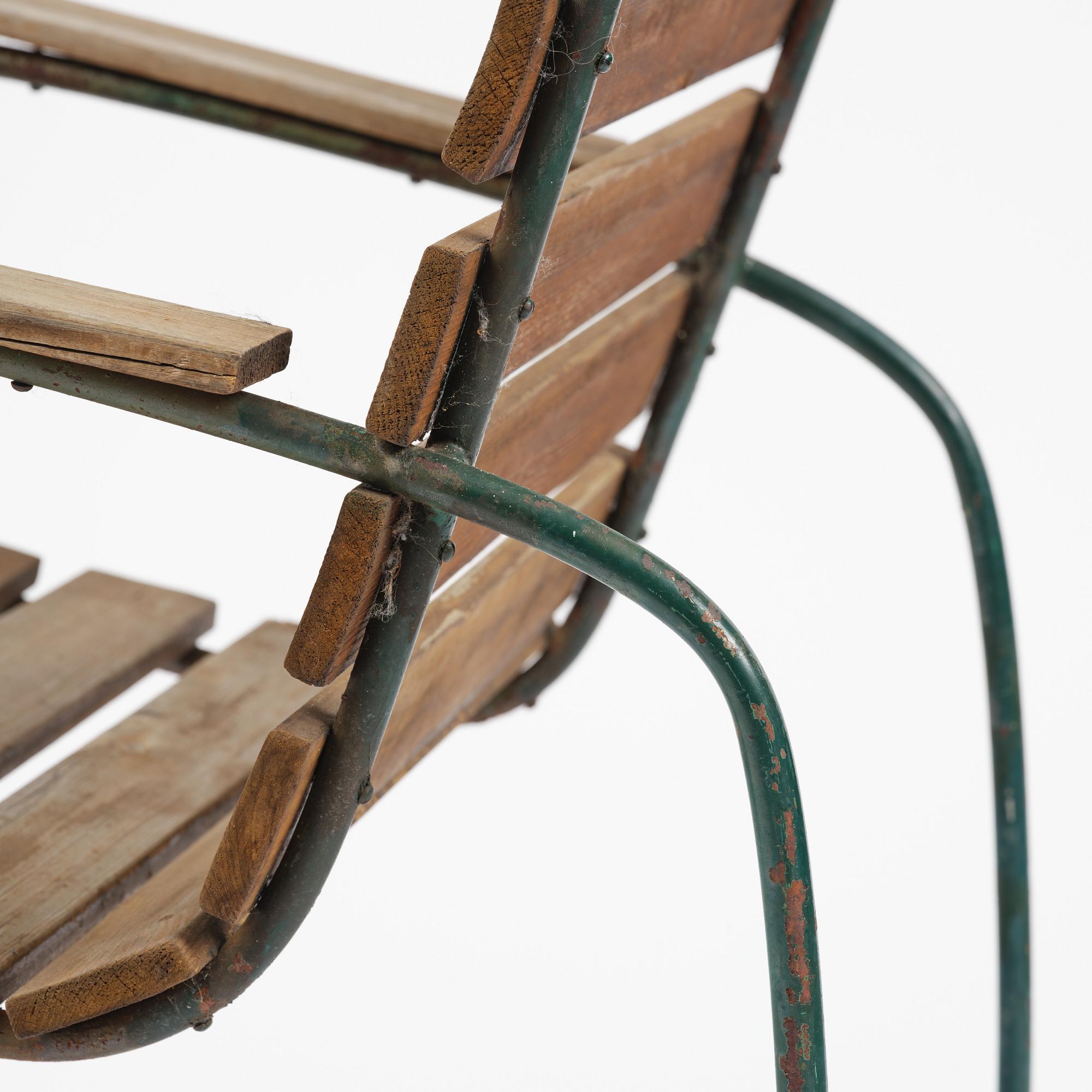 A garden armchair, Sweden, 1930s.