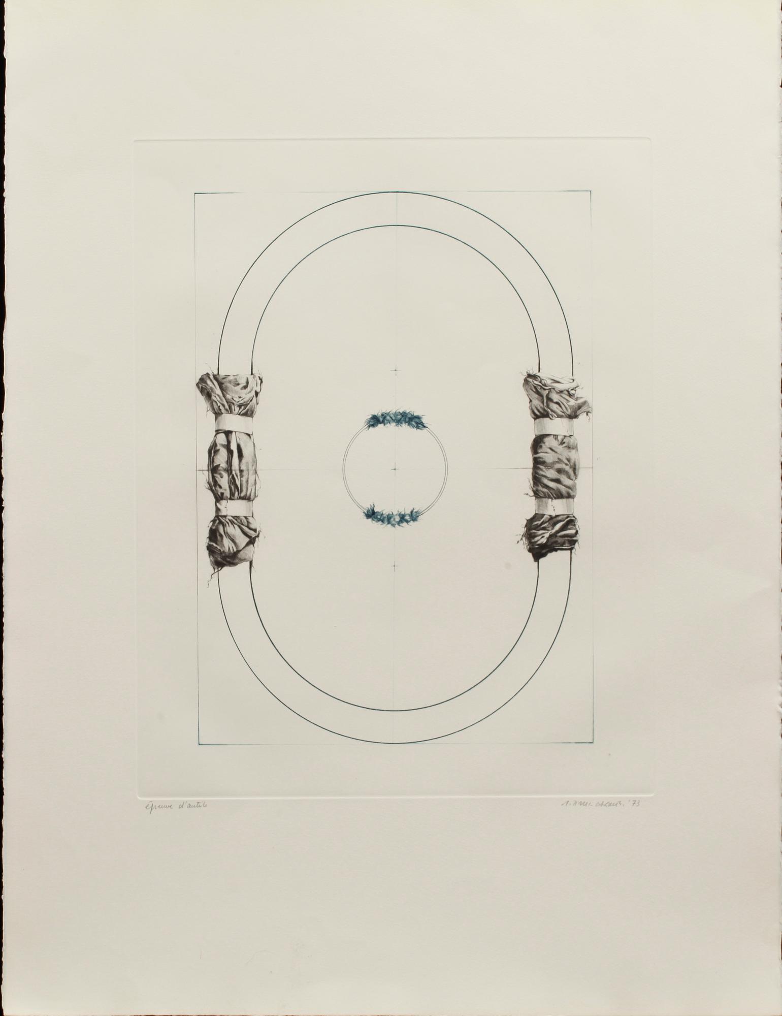 GERARD TITUS-CARMEL, 8 st, färglitografier och etsningar, sign, dat och numr.