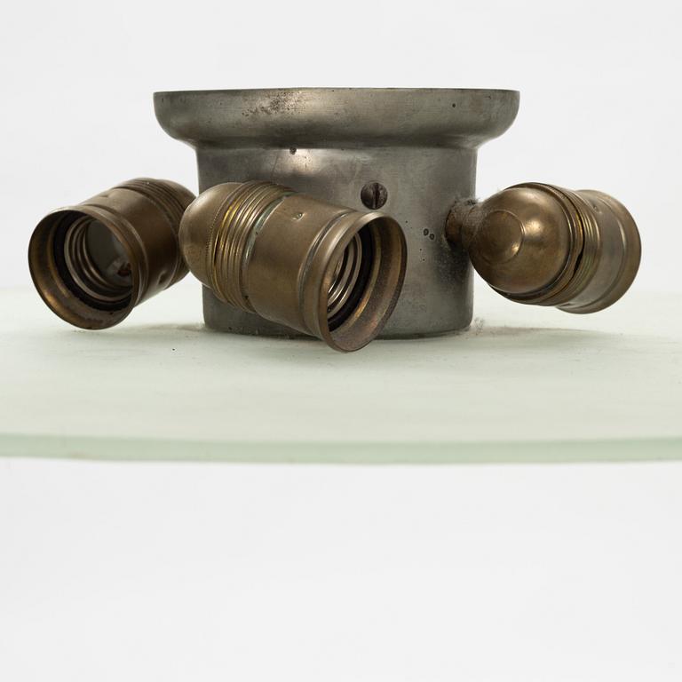 Plafondlampor, ett par, funkis, 1930-tal.