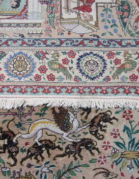 MATTA, Old Täbris figural. 244 x 153.