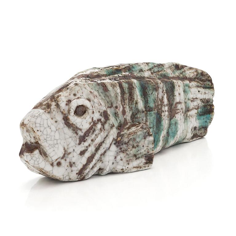 Taisto Kaasinen, skulptur, stengods, signerad Kaasinen Arabia Finland.