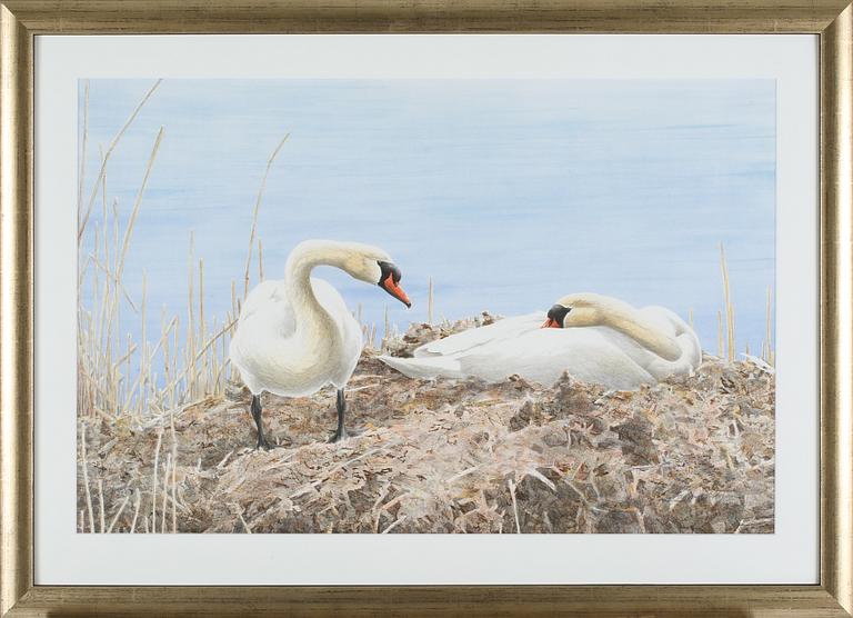 GUNNAR PETTERSSON, färglitografi, signerad samt numrerad 112/375.