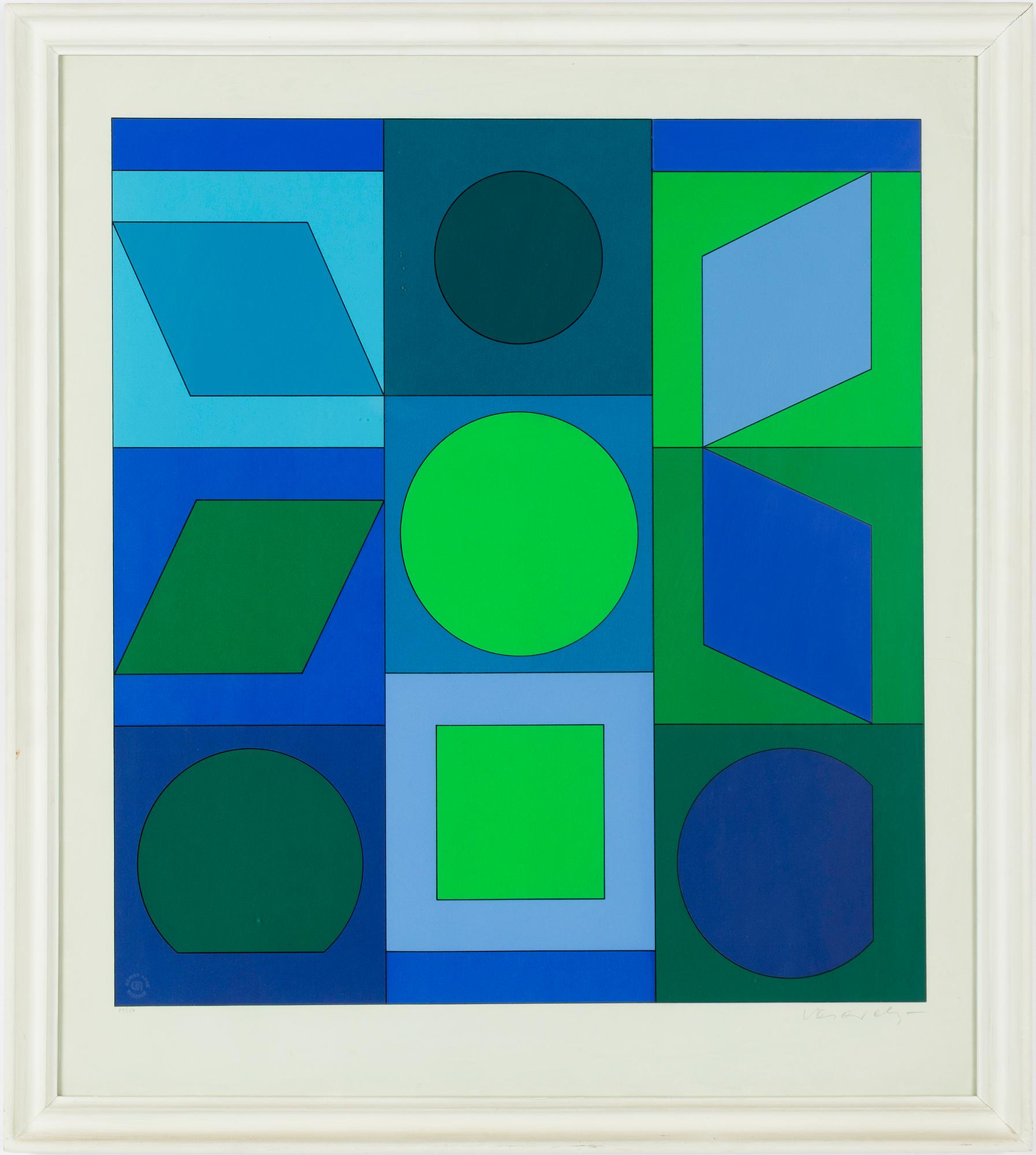 Victor Vasarely, "Alphabet".